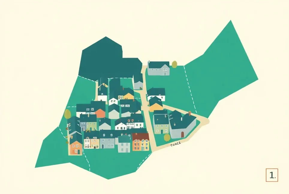 Carte du secteur d'intervention autour de Louviers (27400)